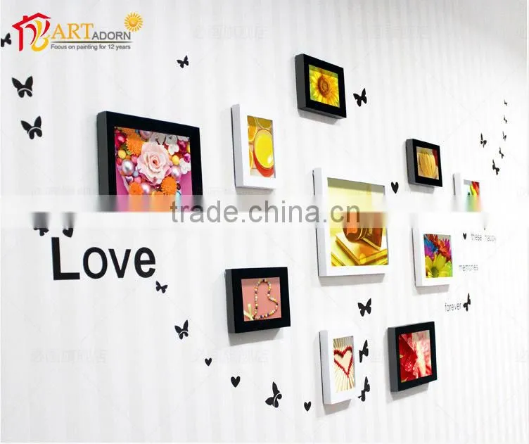 House Wall Art Photo Print Wholesale Wooden Decorative Picture Frames