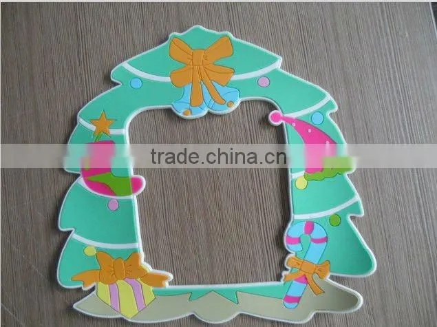 OEM popular soft pvc photo frame