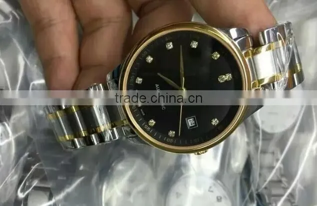 new trend hot in alibaba stainless steel watches mens and womens watches