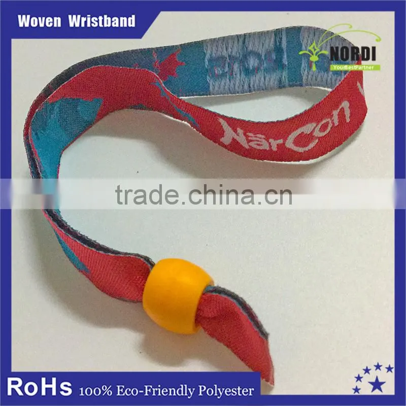 festival woven wristband