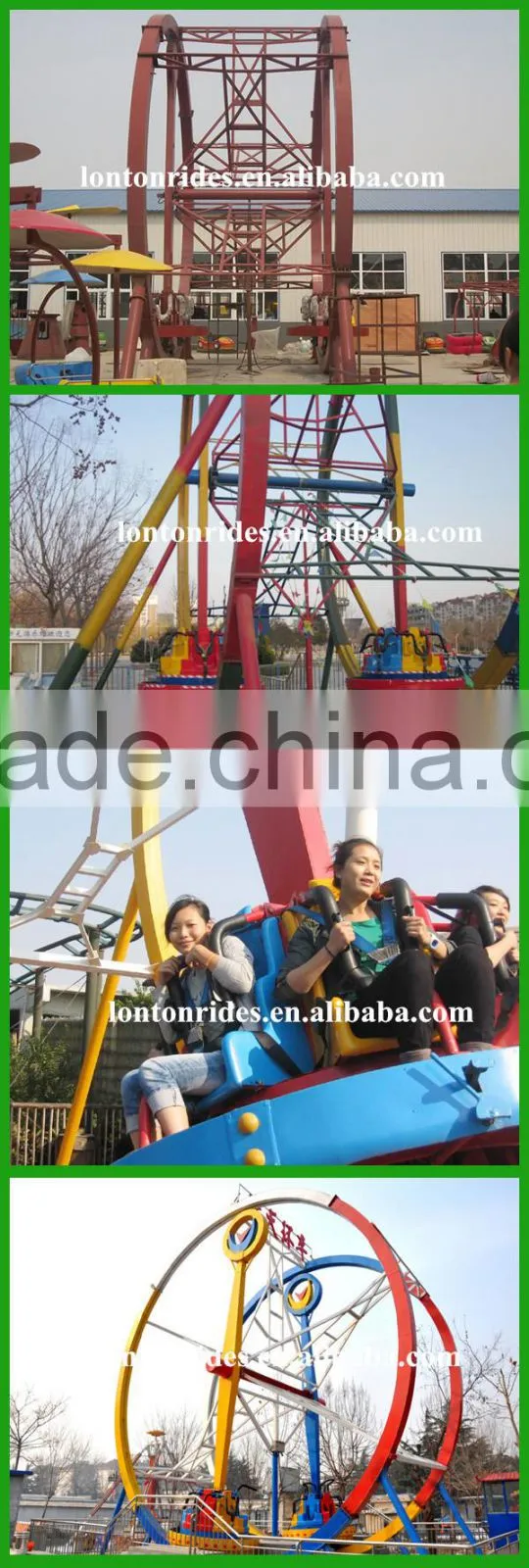 Amusement Rides Carnival Rides Ferris Ring Car Ride on Car for Sale