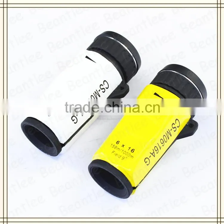 6x16 Long Range Marine Monoculars,Fixed Focus Monocular Telescops for Kids