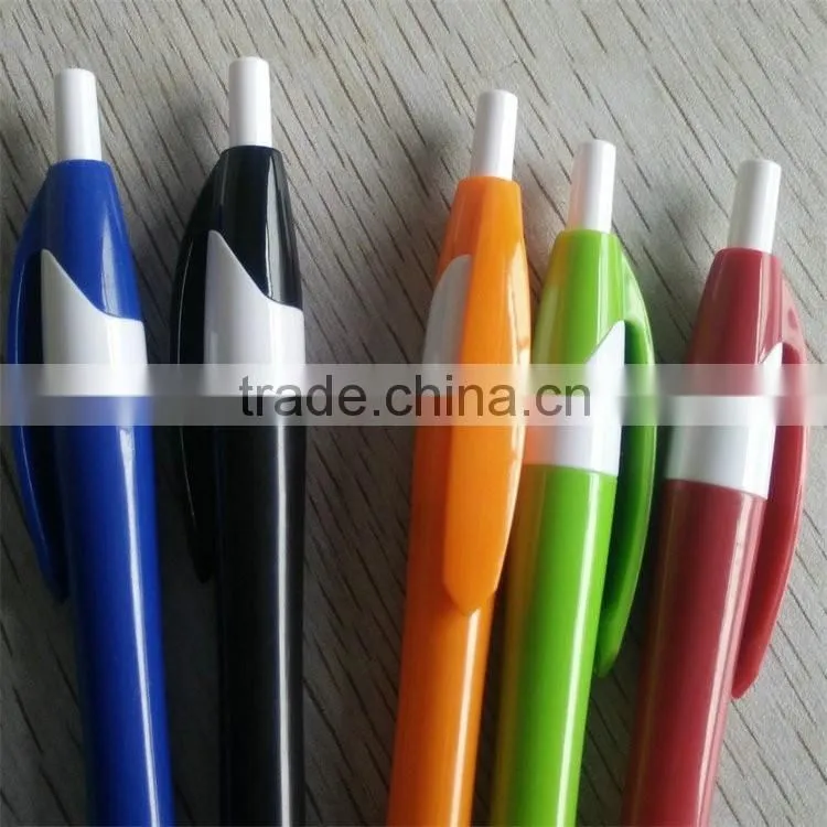 Unique products to buy Solid color barrel and clip logo stylus pen