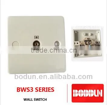 BWS3 TELEVISION WALL SWITCH NEW MODEL socket and switch