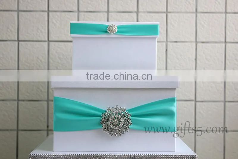 Hot sale wedding card box with photo frame