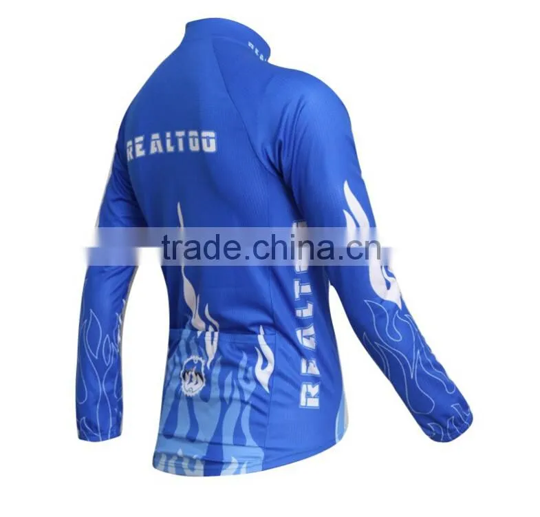 2015 Cheap fashion Small Order Long Sleeve Cycling Suit bike wear