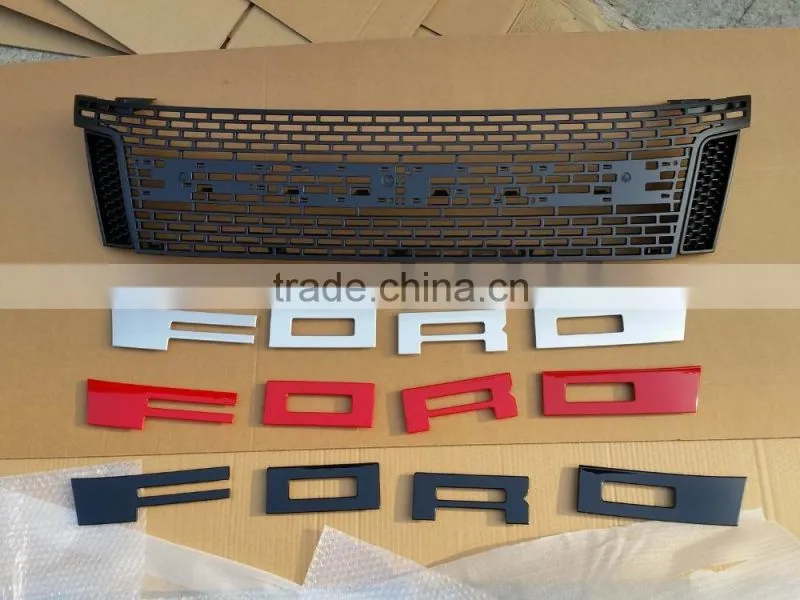 ABS front grille for Ford Ranger T6