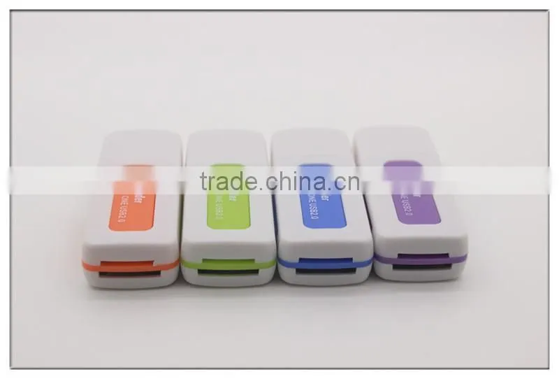 Promotional cheap 4 ports multi sim card reader(OS-CR136)