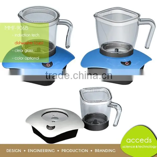 Small Famility Used Electric Milk Frother Cappuccino Espresso Machine