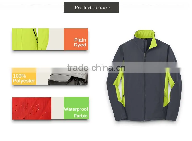 custom Polyester/Nylon/cotton embroidered jacket