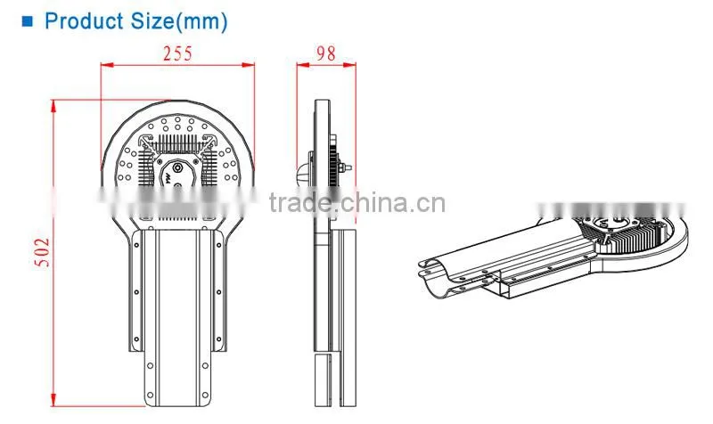 waterproof dustproof IP67 30w 40w 50w engery saving solar street light