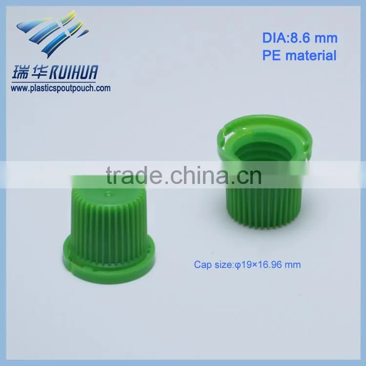 Leaf shape China supplier plastic screw cover cap