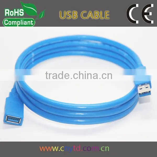 Blue usb 3.0 extension cable 1m 2m 3m