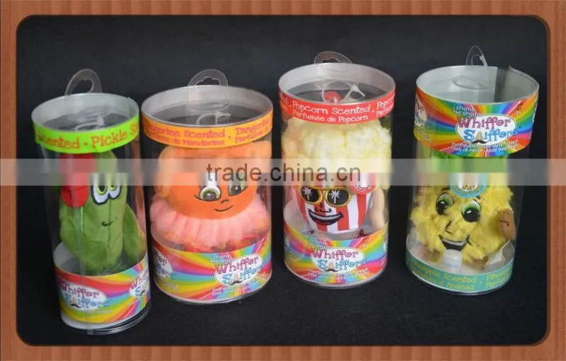 Custom made rerecycled transparent PET/PVC/PP plastic round cylinder boxes