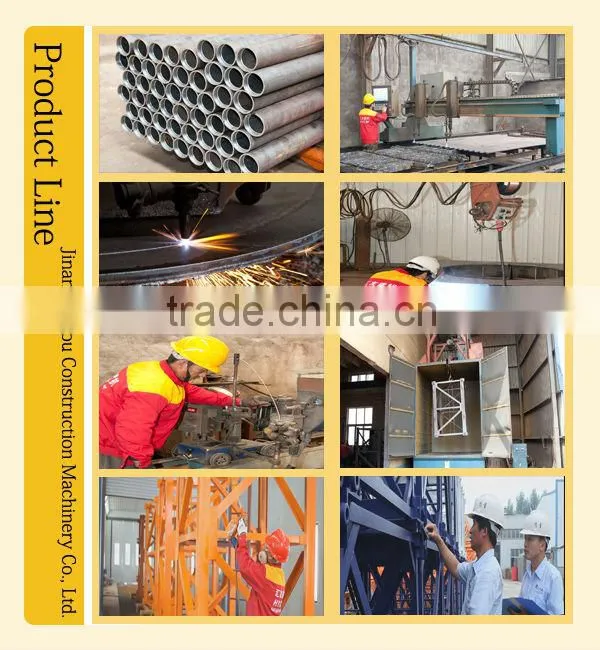 QTZD125(5025)10t luffing jib tower crane