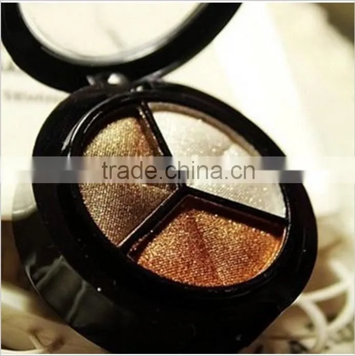 3 Colors Eyeshadow Makeup Palette Good Quality