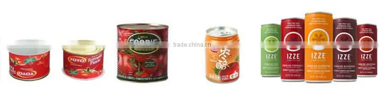 Food Tin Can Making Machine Peanut butter Can Roller Coating and Drying Production Line