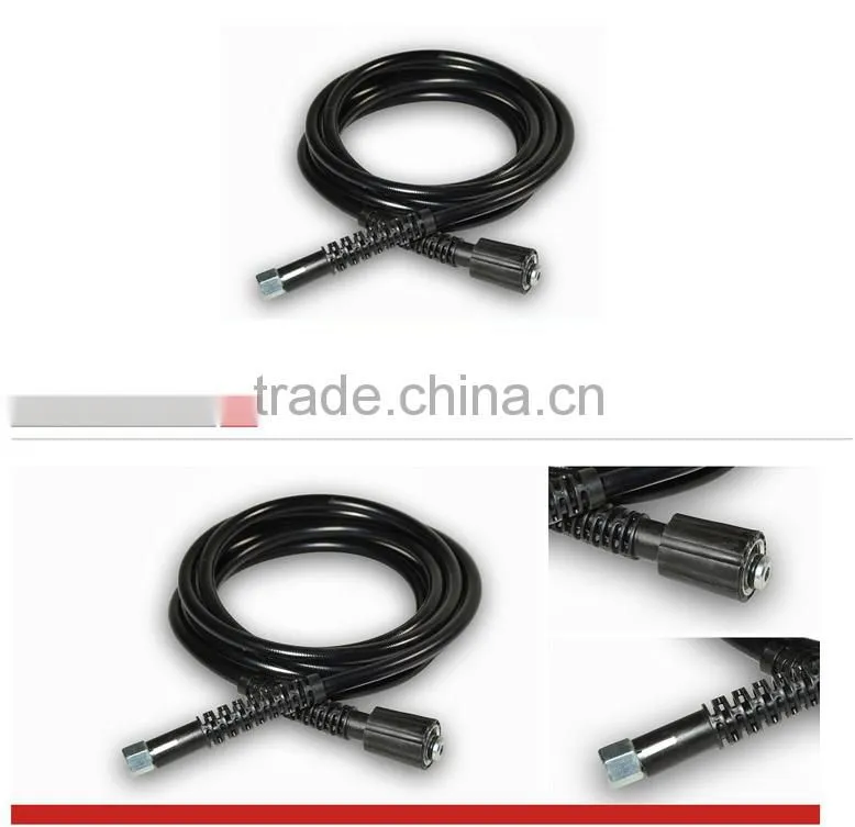 HR07-02-01 High Pressure Cleaning Hose Black Carpet Cleaning Solution Hose