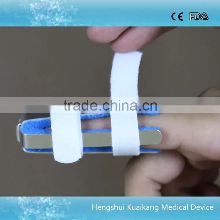 Fist aid products finger tip protector orthopedic finger splint for sprained finger