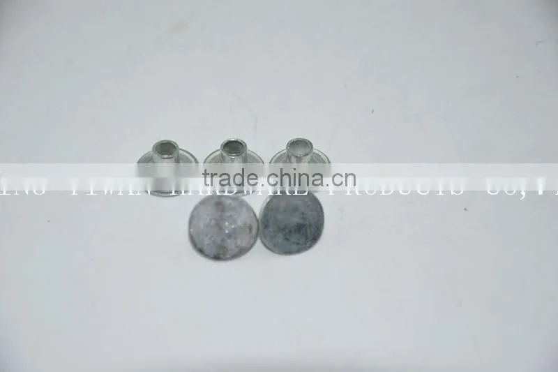 OEM/ODM semitubular rivets standard non standard fasterners stainless steel manufacturer