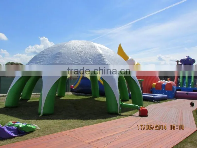 Outdoor inflatable lawn tent, hulk inflatable bubble tent for sale