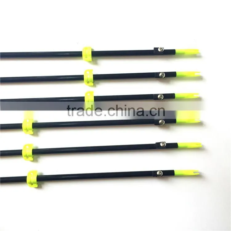 Bow fishing arrow fiberglass arrow for compound bow