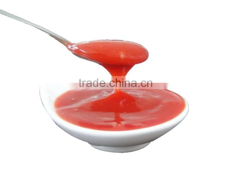 Tomato ketchup of good taste and lower price 340g in plastic bottle