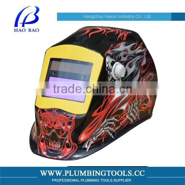 2014 Hot sale HX-TN10 Electronic welding helmet CE ANSI solar weld helmet