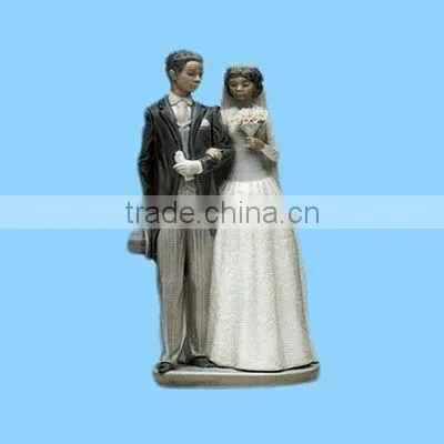 resin old couple wedding sculptures