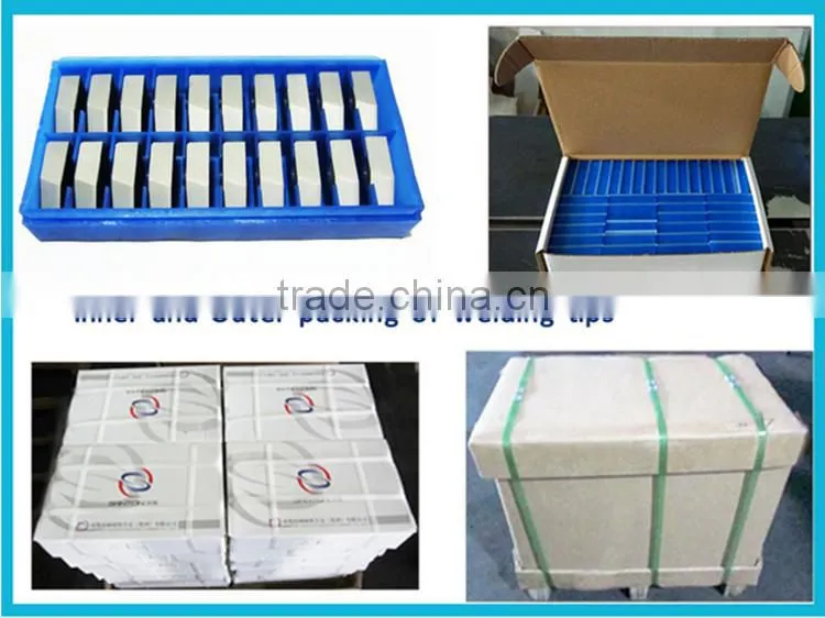 Manufactory Supply Top Quality Tungsten Carbide Brazed Tips Type A5/Welding Insert Cutting Tool