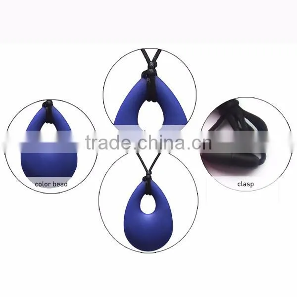Safety heath nontoxic silicone jewelry pendant part for baby