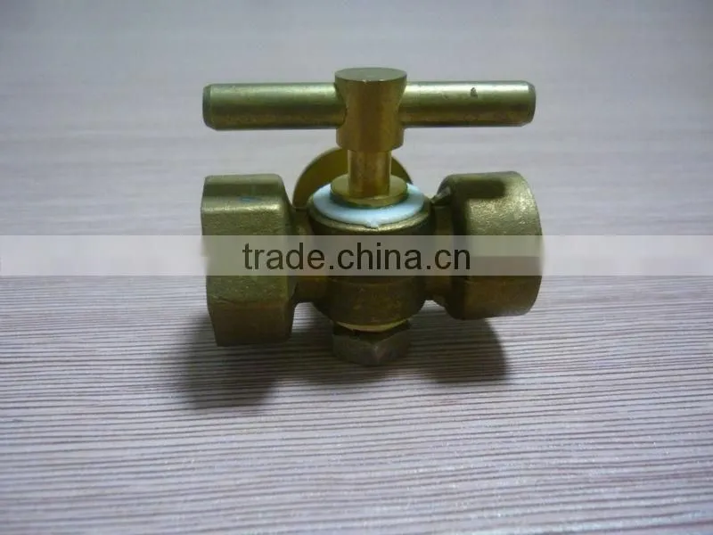 direct manufacturer brass three-way pressure gauge cock
