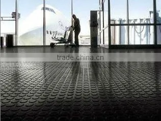 3mm to 6mm thickness flooring anti slip rubber matting