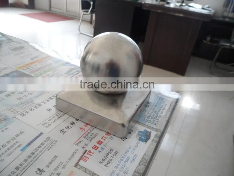 Hollow Steel Spheres for decorative gates and fence tops application