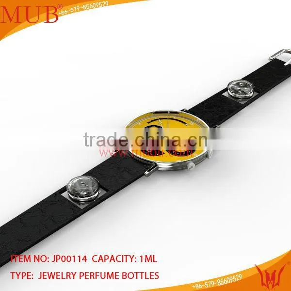 Fashion Design Bracelet Glass Jewelry Perfume Bottle