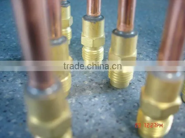 Access Valve Air Conditioner Parts / Refrigerant Charging Valve / Charge Valve for Refrigeration