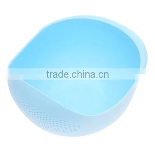 Colorful draining basket --blue(S)