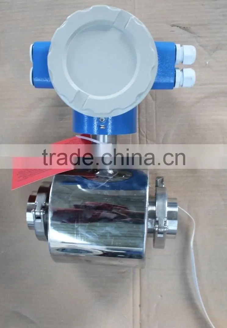 Dn50 battery operated liquid flow meter