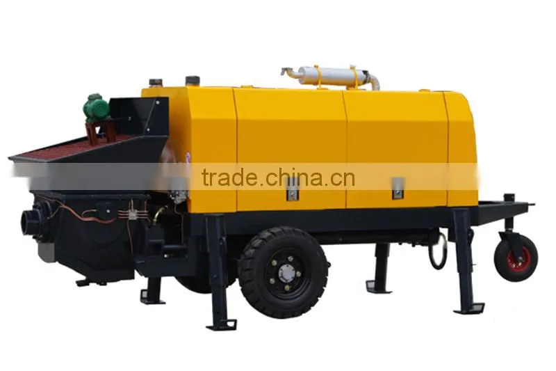 LHBT25-10S convenient portable injection concrete pump with rubber hose