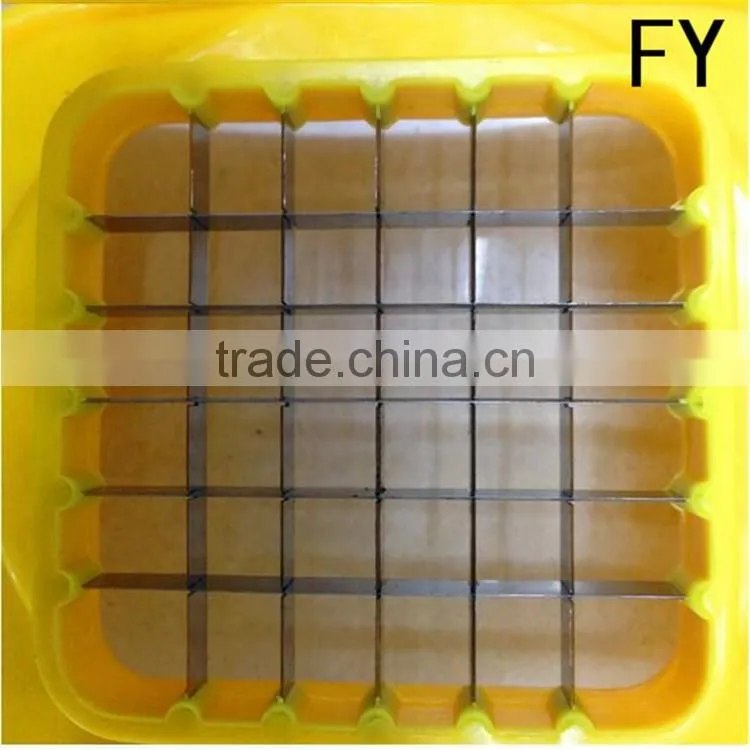 Stainles steel and ABS plastic manual potato chipper , pototo chips french fries cutter
