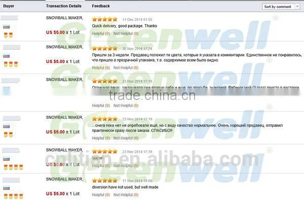 ABS snowball maker for kids,plastic snowball maker toys,37cm kids snowball makers
