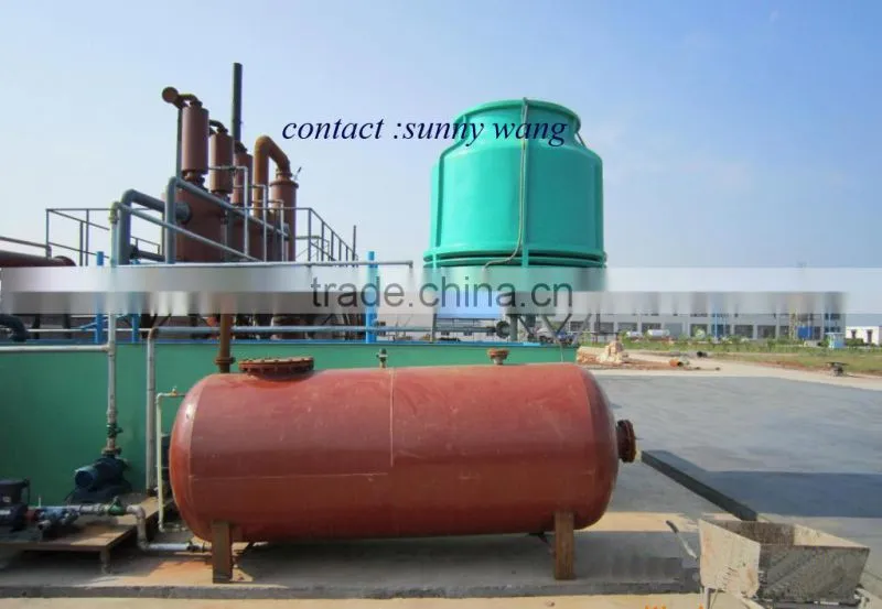 NON-POLUTION Pyrolys Waste Plastic To Oil Machine