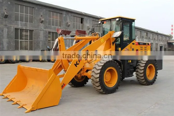 earth moving equipment hydraulic joystick control 2.8 ton wheel loader with CE