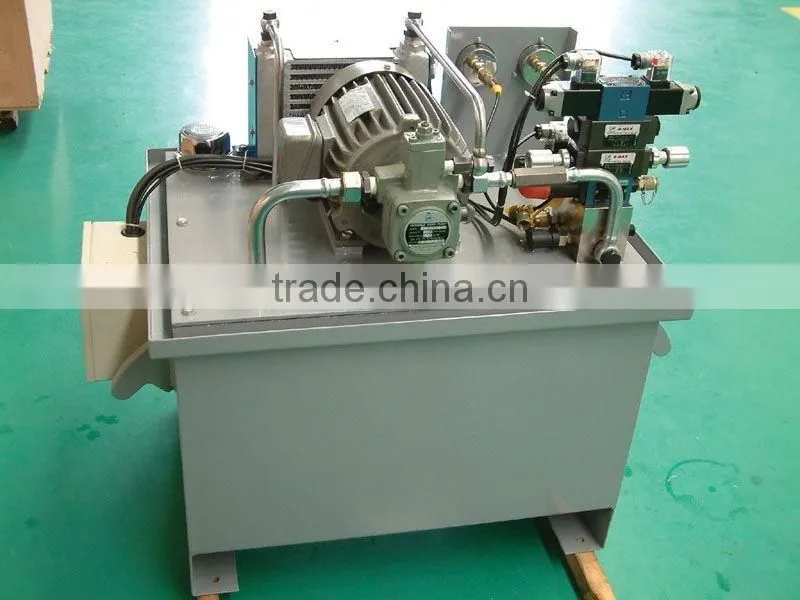 Cement products machinery hydraulic power pack