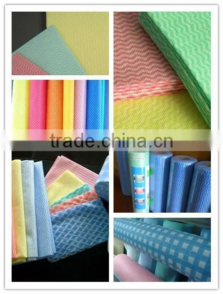 spunlace nonwoven roll goods for wet wipes