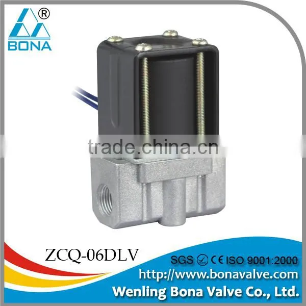 Air Co2 welding machine air control Aluminum Solenoid Valve 24v ZCQ-06ALV