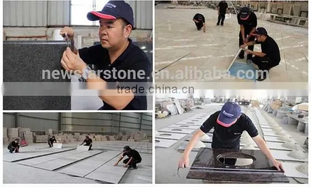 Newstar white galaxy granite countertop