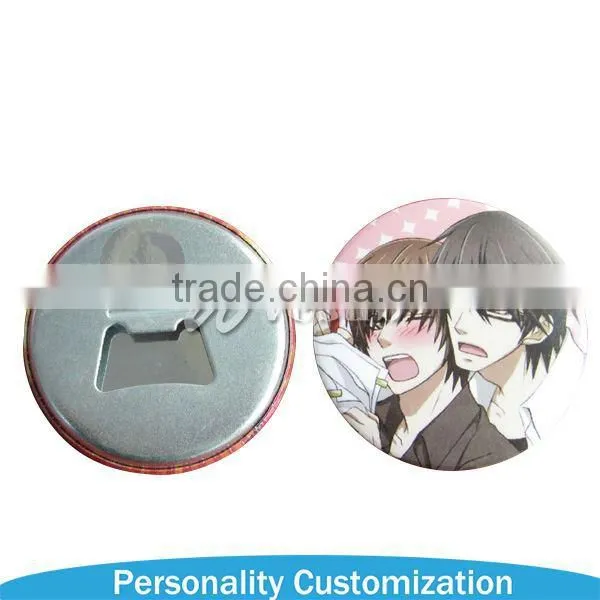 Cheap price Custom Sublimation Printing Photo Badge Button plastic Blanks