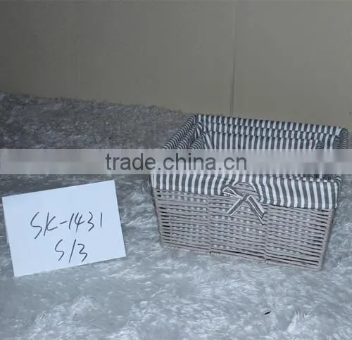 Cheap Factory sale various used bakery wicker storage basket