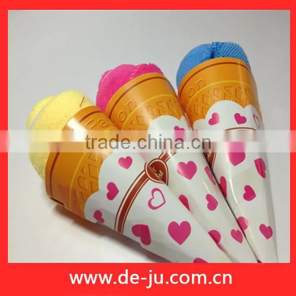 Promotional Cake Colorful Shape Gift Ice Cream Towel